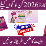 Rehmat Card Punjab Eligibility Criteria 2026